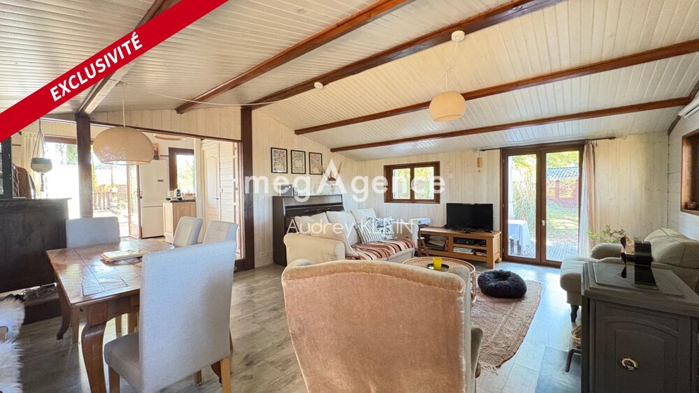 Vente Maison Chalet cosy 60 m2 avec grand jardin et esprit campagne à Triguères ! Trigueres