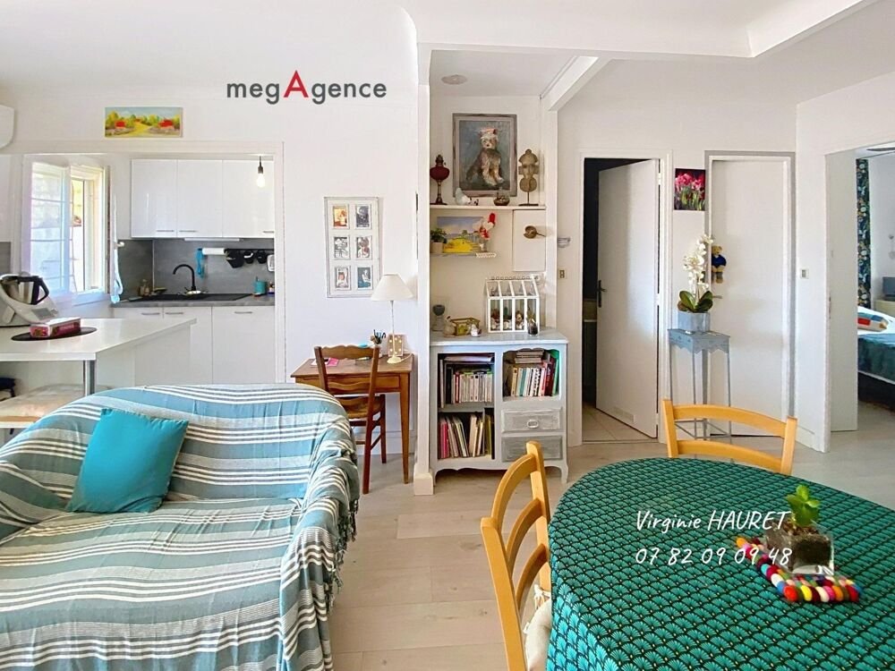 APPARTEMENT 50m² - 2 CHAMBRES - 1 TERRASSE - 1 CELLIER - 1GARAGE