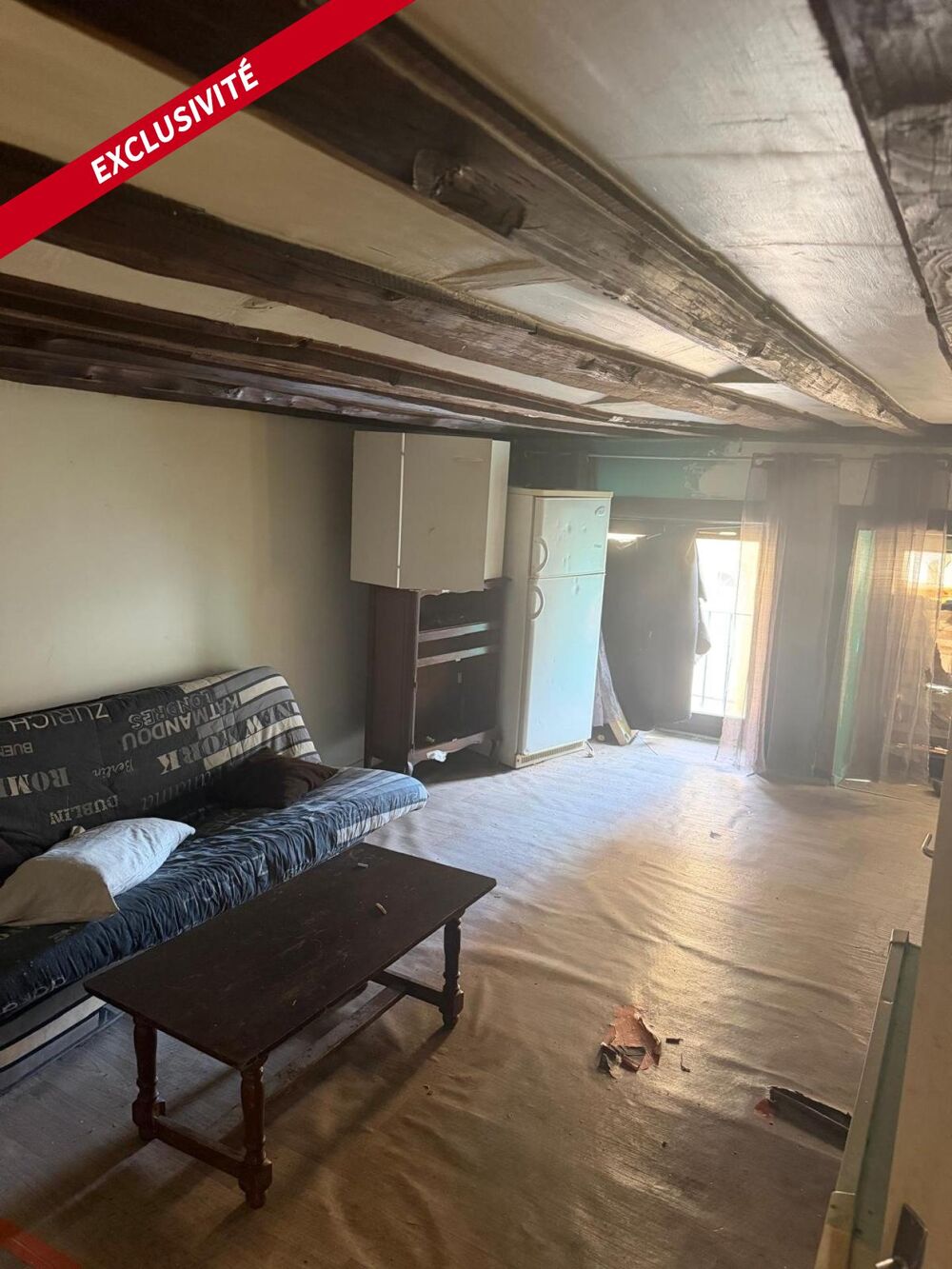 appartement type studio de 21,96 M2 a rénover