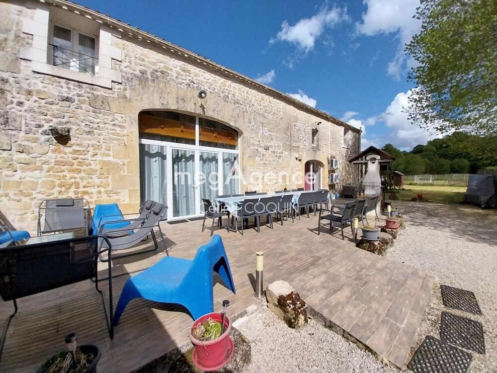 Vente Maison Maison + gîtes + espace loisirs, clé en main pour location saisonnière Saint-quantin-de-rancanne