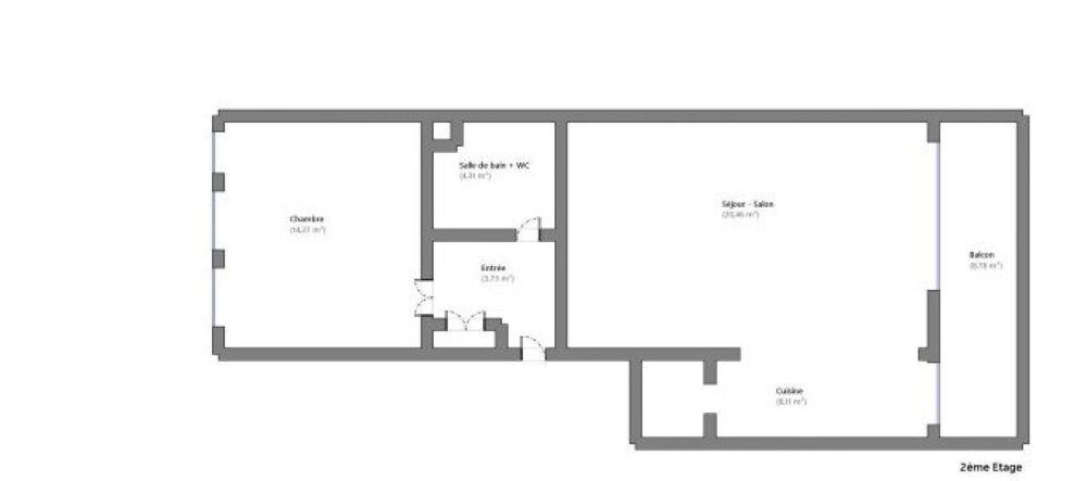 Vente Appartement Superbe T2 r�nov� avec balcon plein sud ! Cergy