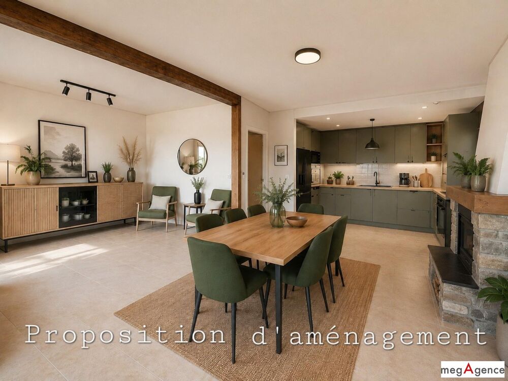 Vente Maison Maison en pierre 110m2 sur terrain d'environ 13 300m2  - 3 chambres Montreuil-des-landes