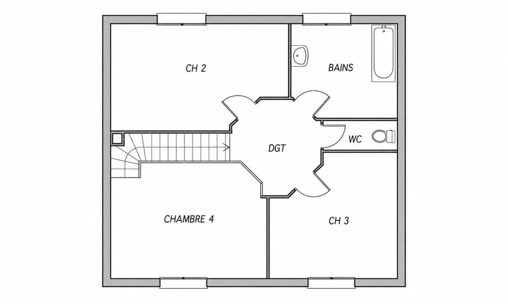 Maison familiale Coeur de village