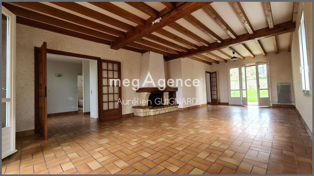 4 Chambres, bel espace en pelouse clos et arboré avec garage
