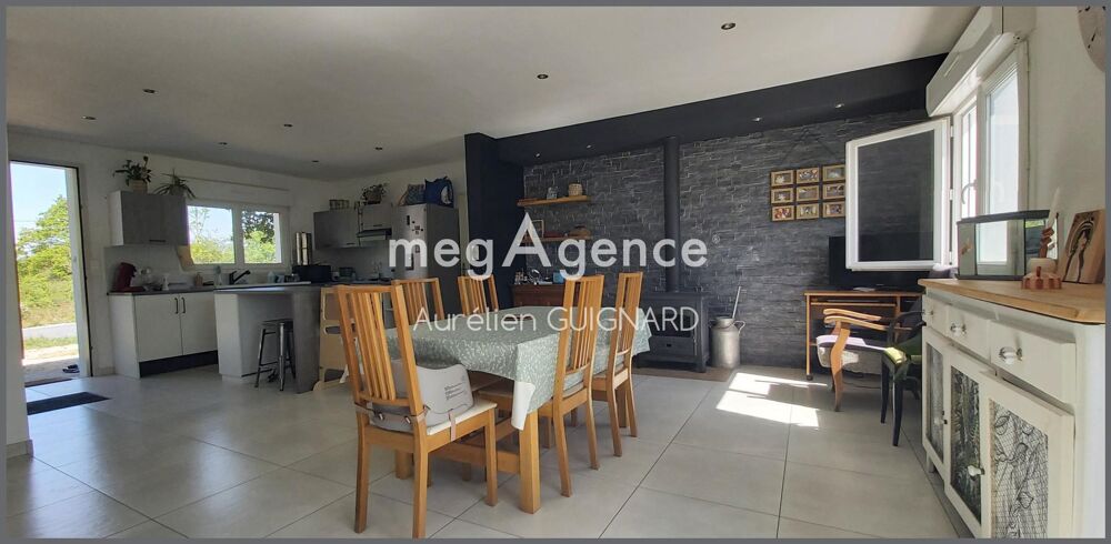 Vente Maison 2 chambres, Cadre de nature, bel espace en pelouse, garage Bressuire