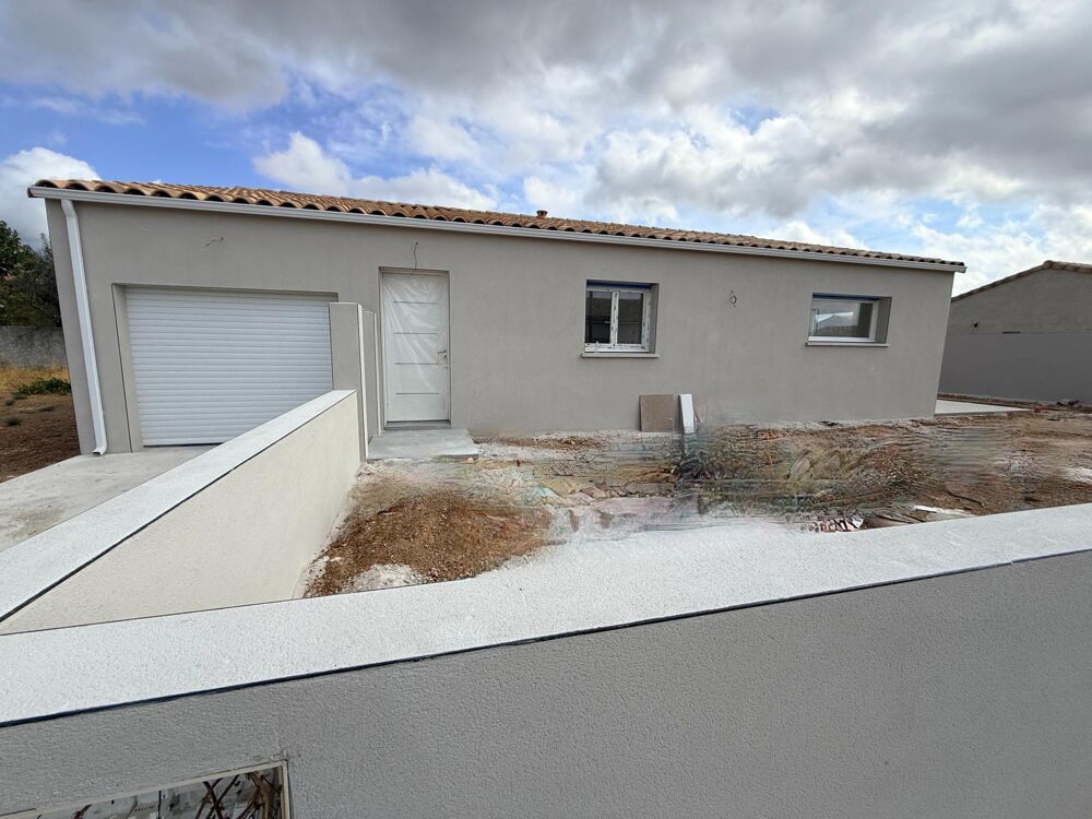 Vente Maison Villa neuve de 113 M2 3 chambres terrain de 397 M2 Pepieux