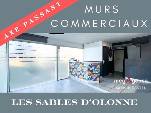 Murs commerciaux local 63 m2 avec une bonne visibilit&eacute; 235000 85100 Les sables-d'olonne