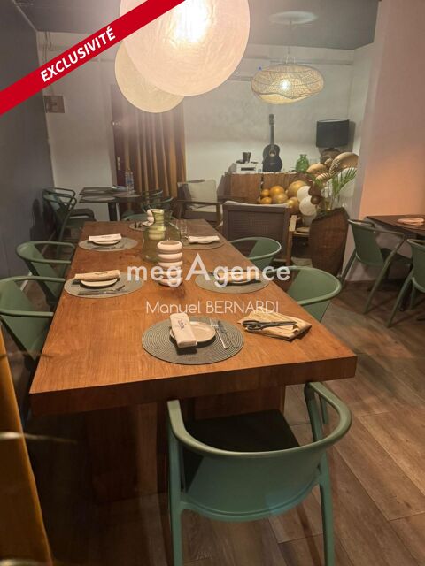   Fonds de commerce - Restaurant 88m² env (Cuisine, sanitaire, salle intérieure, terrasse) - secteur touristique Le Gosier 