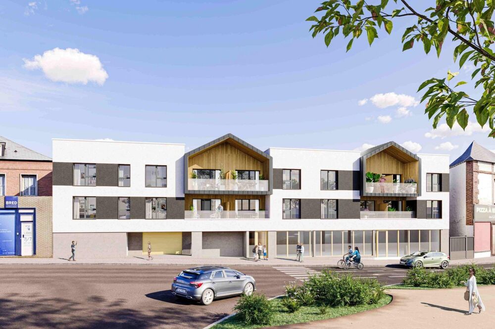 Vente Appartement T3 neuf de 68m2 avec loggia et parking Maromme