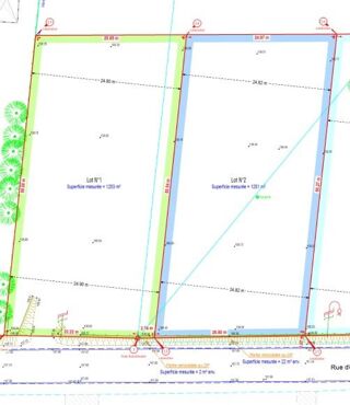  Terrain � vendre 1253 m�