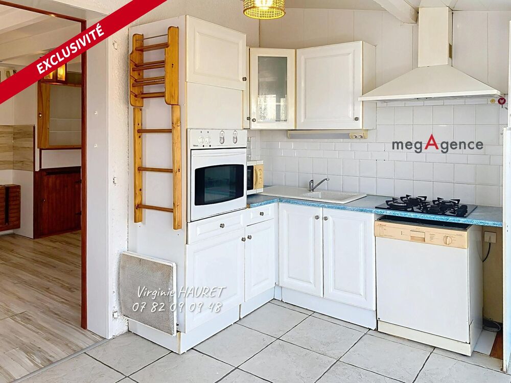PAVILLON 40m² - 1 CHAMBRE - TERRASSE- PLACE DE PARKING- A RAFRAÎCHIR