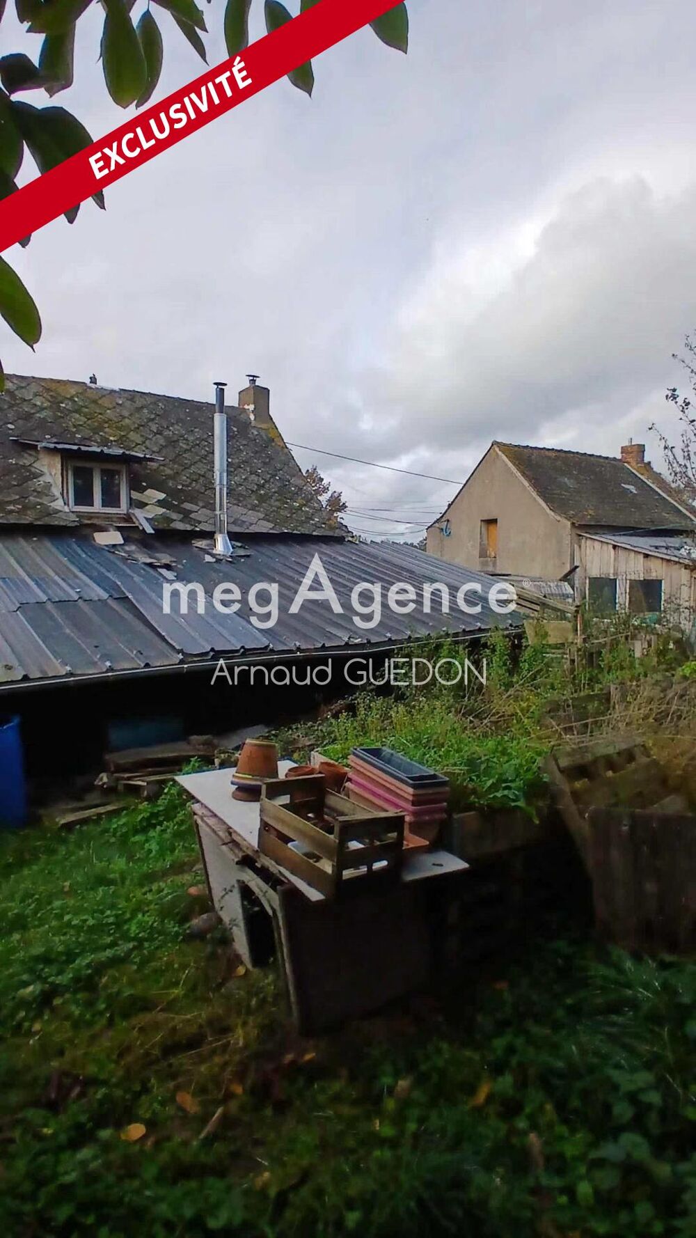 Maison de 70 m² sur plus de 3000 m² de terrain  Saint-Vincent-des-Landes (44)