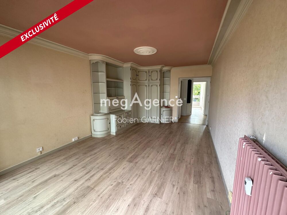 Vente Appartement Au coeur de la Doutre,trés beau volume pour cet appartement de type 2 de 52 m² avec cave et garage fermé. Angers