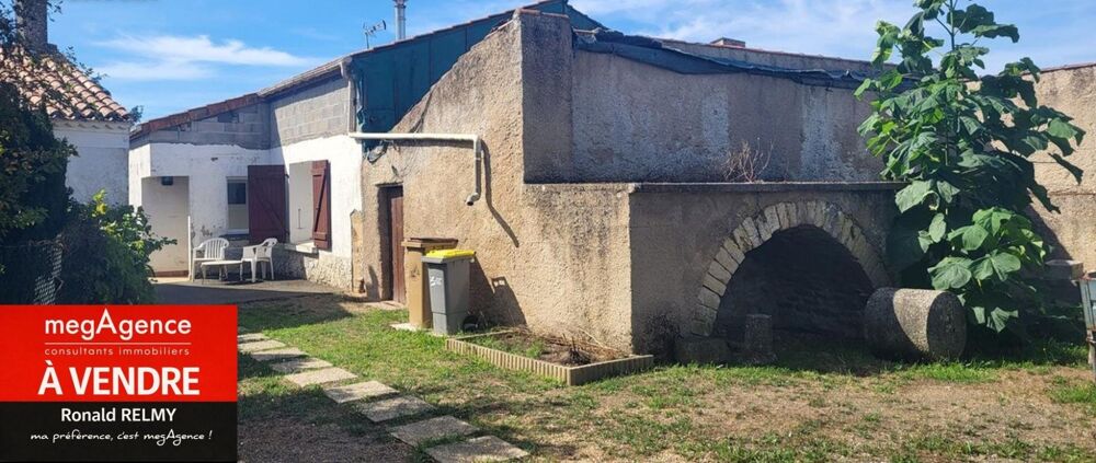 Vente Maison Maison à rénover avec 720 m² de terrain et à 7 minutes de la plage de Boisvinet Jard-sur-mer