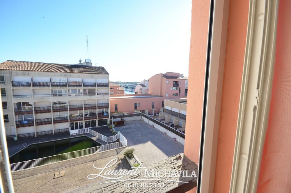 Cap d'Agde  À l'entrée du port · Vue directe · 90 m² - Ascenseur
