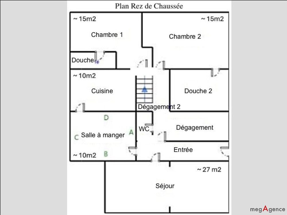Vente Maison Maison familiale 145 m² - 5 chambres - 1007 m² terrain Plaisir
