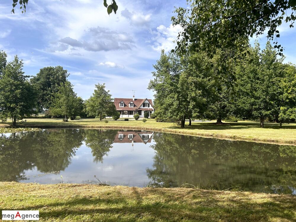 Vente Maison Propriété avec plan d'eau - habitable de plain-pied - Véranda lumineuse - Au calme Romorantin-lanthenay
