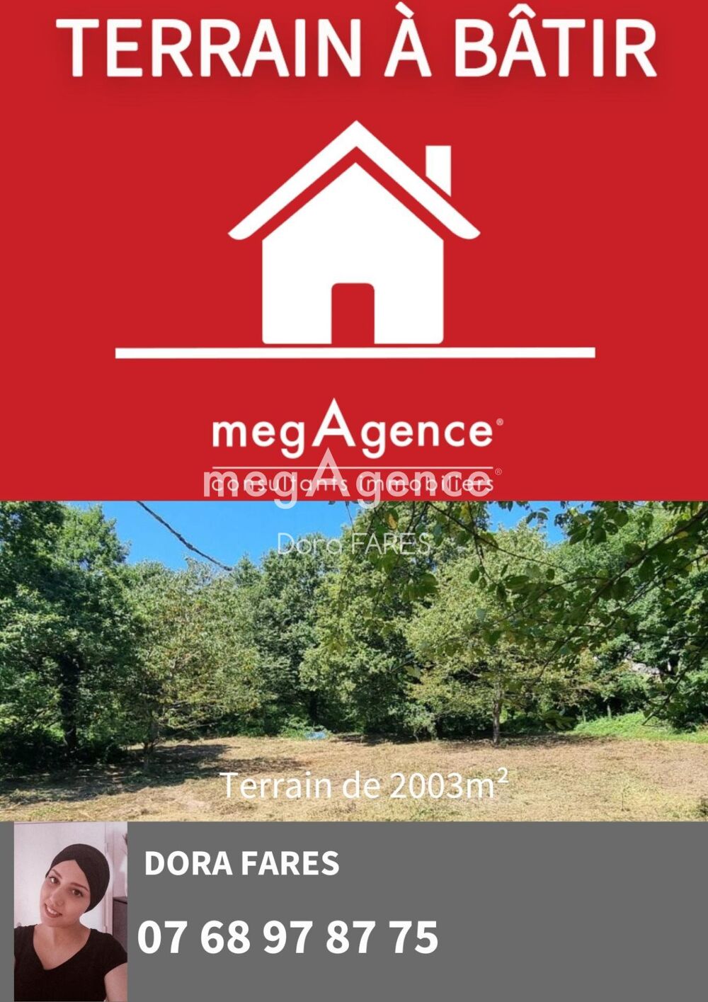 Vente Terrain ** Terrain de 2003 m² à bâtir et construire sur Marcoussis** Marcoussis