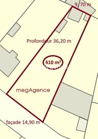  Terrain � vendre 410 m�