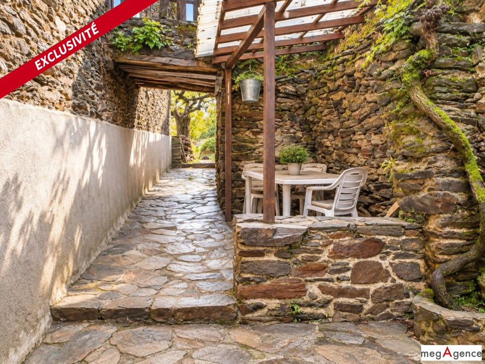 Cévennes : maison en pierre 2 chambres avec cour
