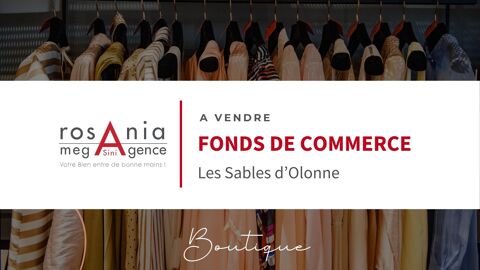 CESSION DROIT AU BAIL 92000 85100 Les sables-d'olonne