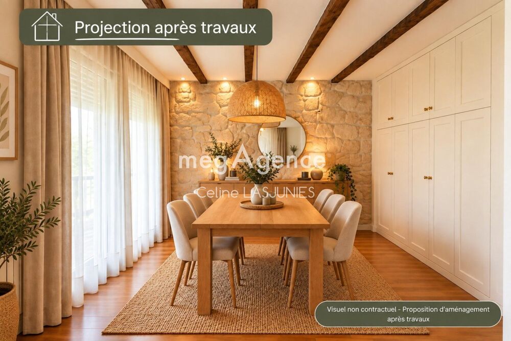 Appartement LE BOUSCAT  Proche Ravezies  2 chambres + possibilité 3ème