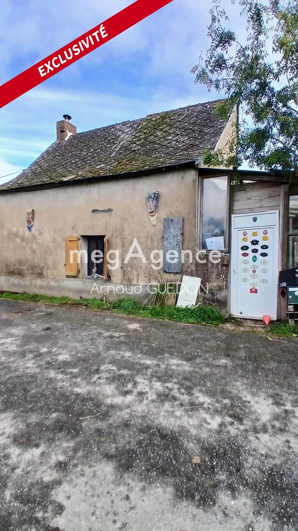 Maison de 70 m² sur plus de 3000 m² de terrain  Saint-Vincent-des-Landes (44)