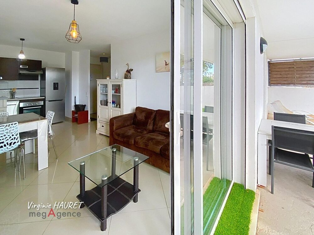 APPARTEMENT 56m² en RDC - 2 CHAMBRES - 1 TERRASSE de 45m² - 1 CELLIER