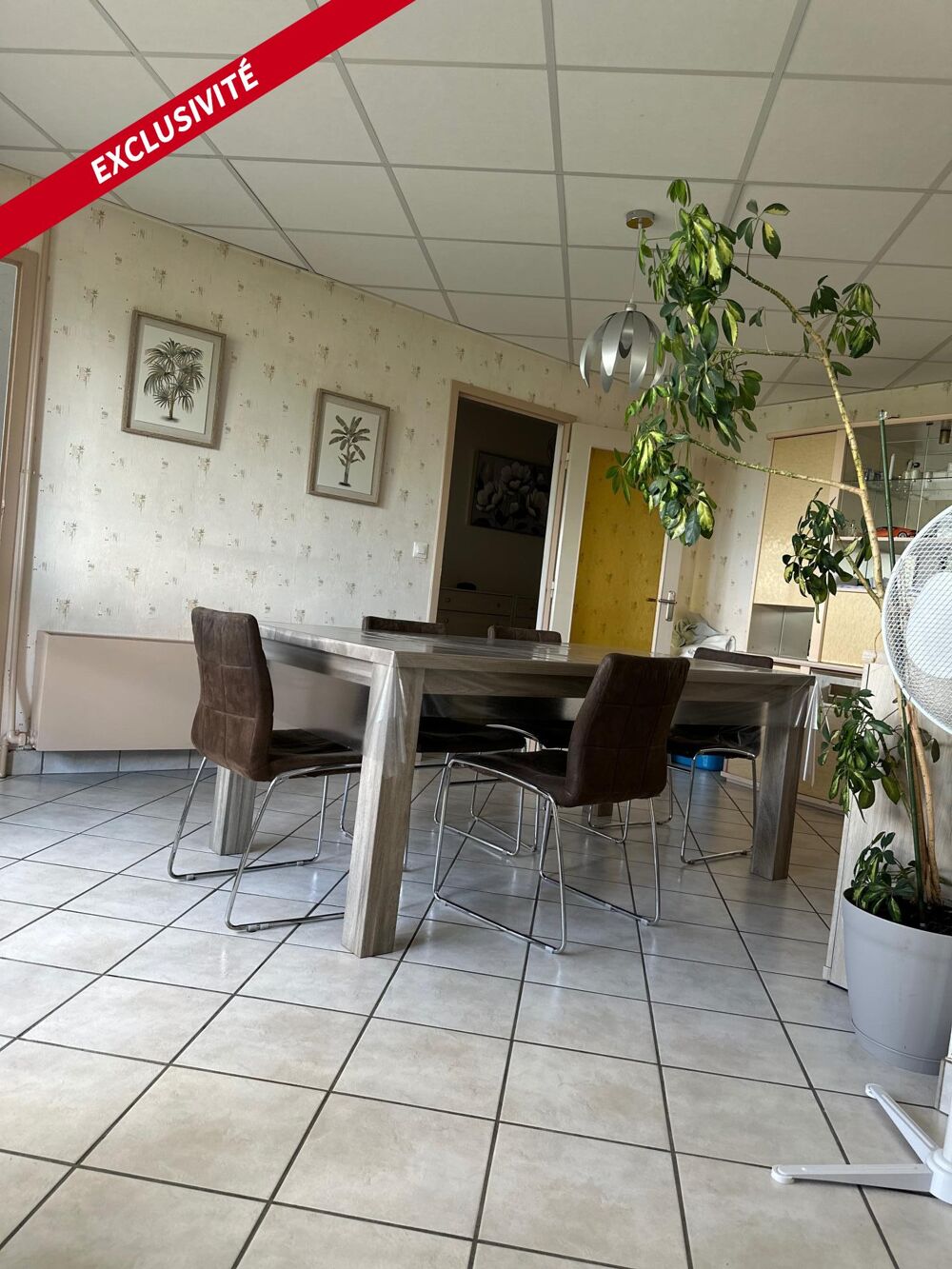 Vente Appartement T4 lumineux et vec ascenseur et garage Roanne