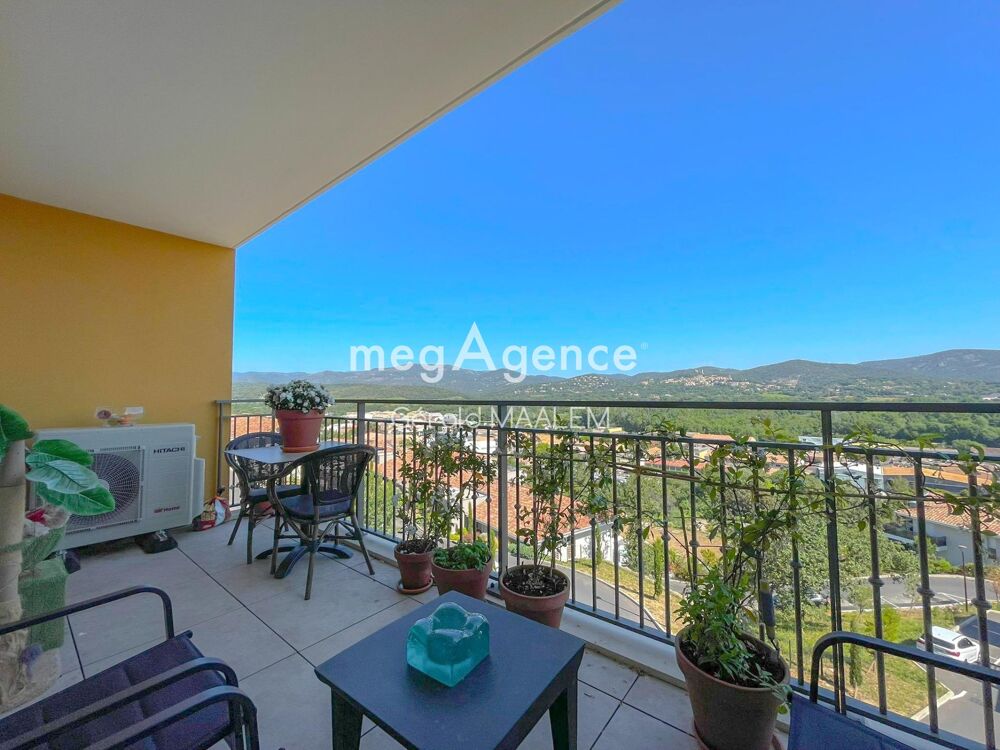 Appartement 3 pièces de 64m² avec parking et terrasse à Cogolin
