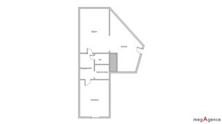  Appartement à vendre 2 pièces 43 m²