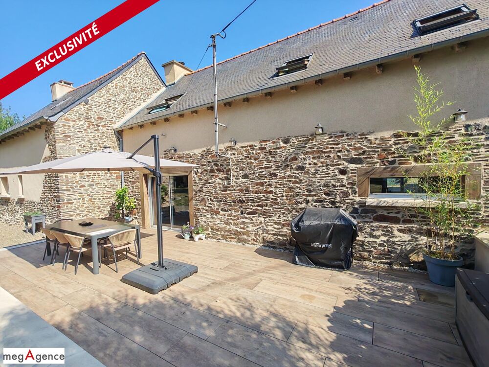 Maison en pierre 147 m² - 4 chambres - terrain 1940 m² - MEILLAC