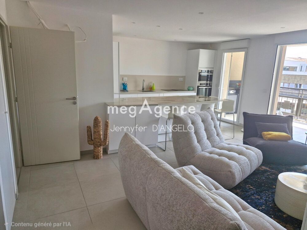 APPARTEMENT T3, TERRASSE, GARAGE CENTRE VILLE A SANARY