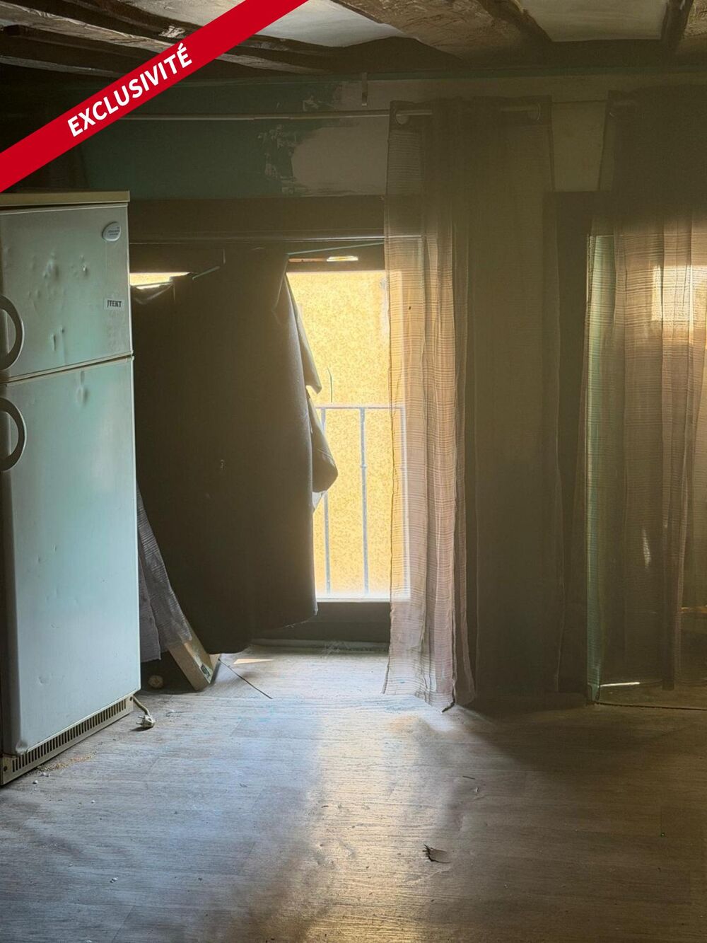 appartement type studio de 21,96 M2 a rénover