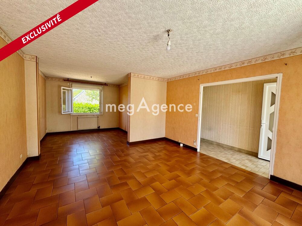 Vente Maison Lanester – Maison 3 chambres avec garage, jardin clos et beau potentiel Lanester
