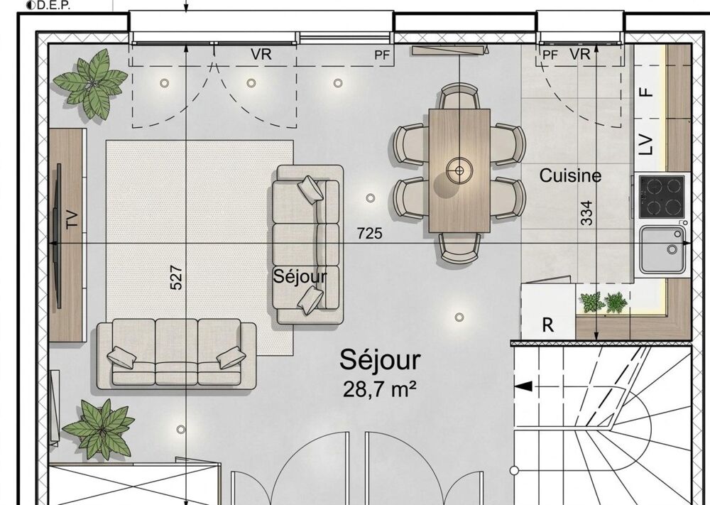 Une maison neuve en plein coeur de village, avec jardin, terrasse et DPE A