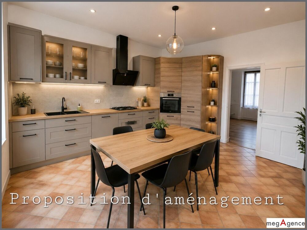 Appartement lumineux T4 dans bâtiment de caractère
