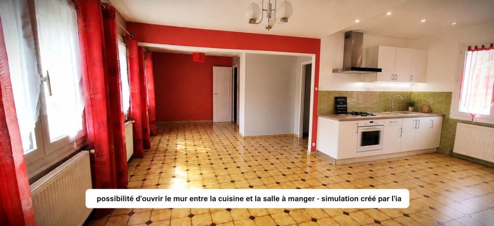 Vente Maison Maison de bourg 73m2 - proche de toutes commmoditées Aubigne-racan
