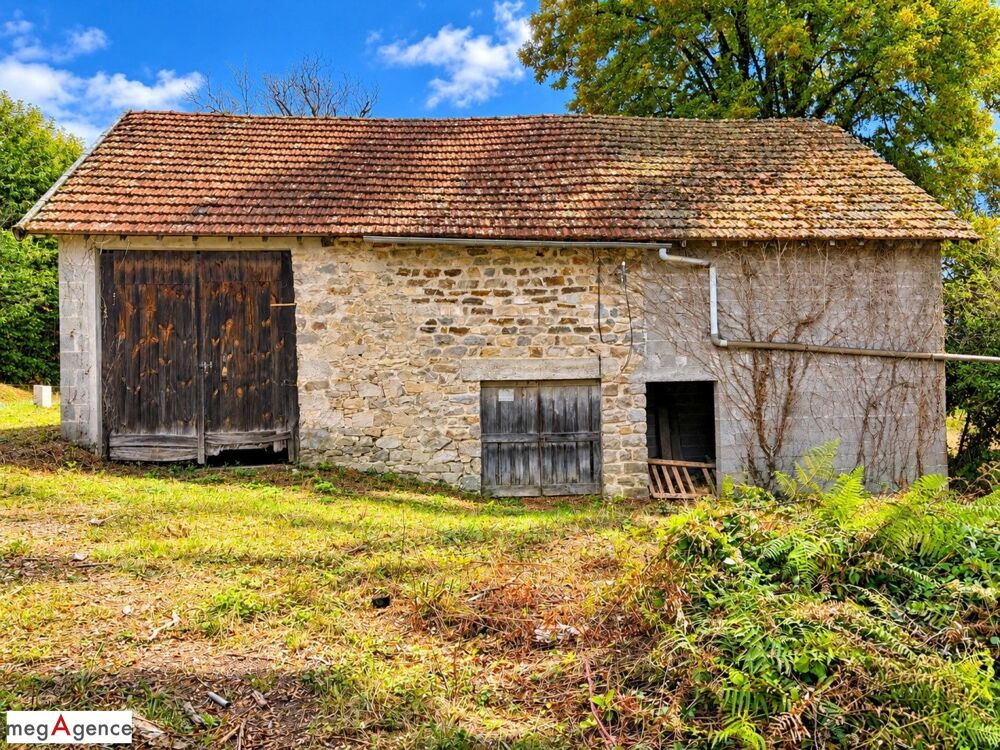 Vente Maison Grange en pierres et parpaings avec maison à restaurer Saint-mexant