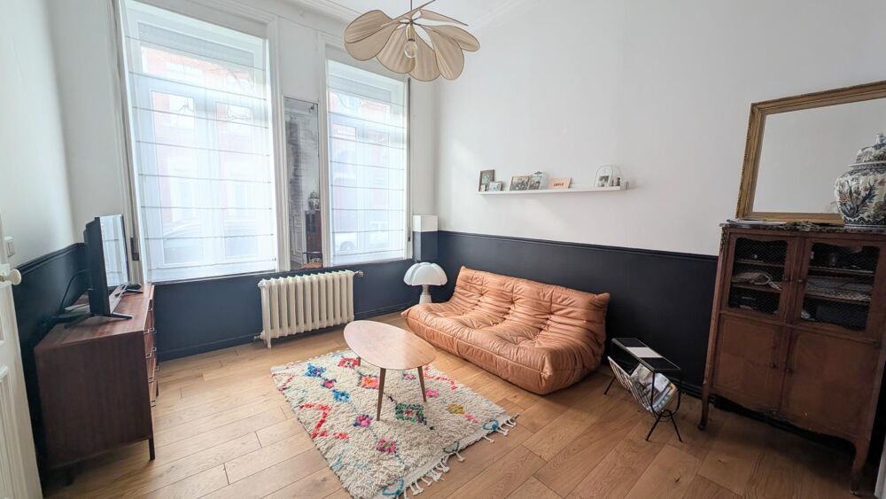Maison secteur Barbieux, 4 à 5 chambres, jardin, à quelques pas du métro et tramway