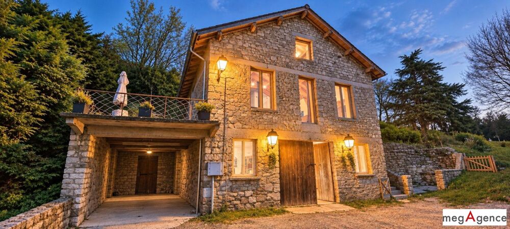 Maison en pierre + grange + 3 200 m² terrain  Cévennes