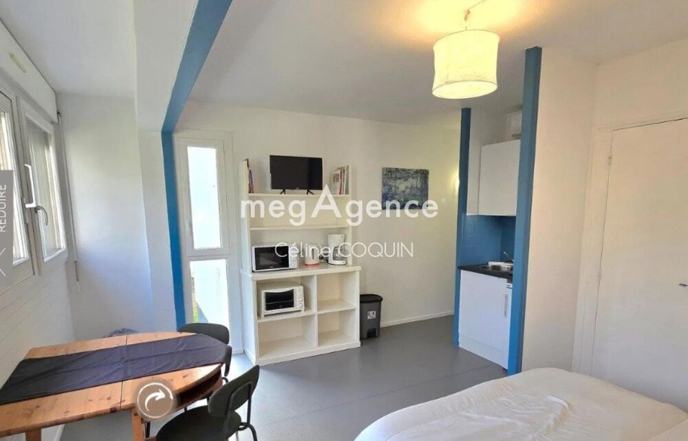 Location Appartement À LOUER – STUDIO MEUBLÉ 22 m² – JONZAC – ASCENSEUR – CLIMATISATION – WIFI Jonzac