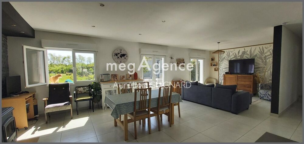 Vente Maison 2 chambres, Cadre de nature, bel espace en pelouse, garage Bressuire