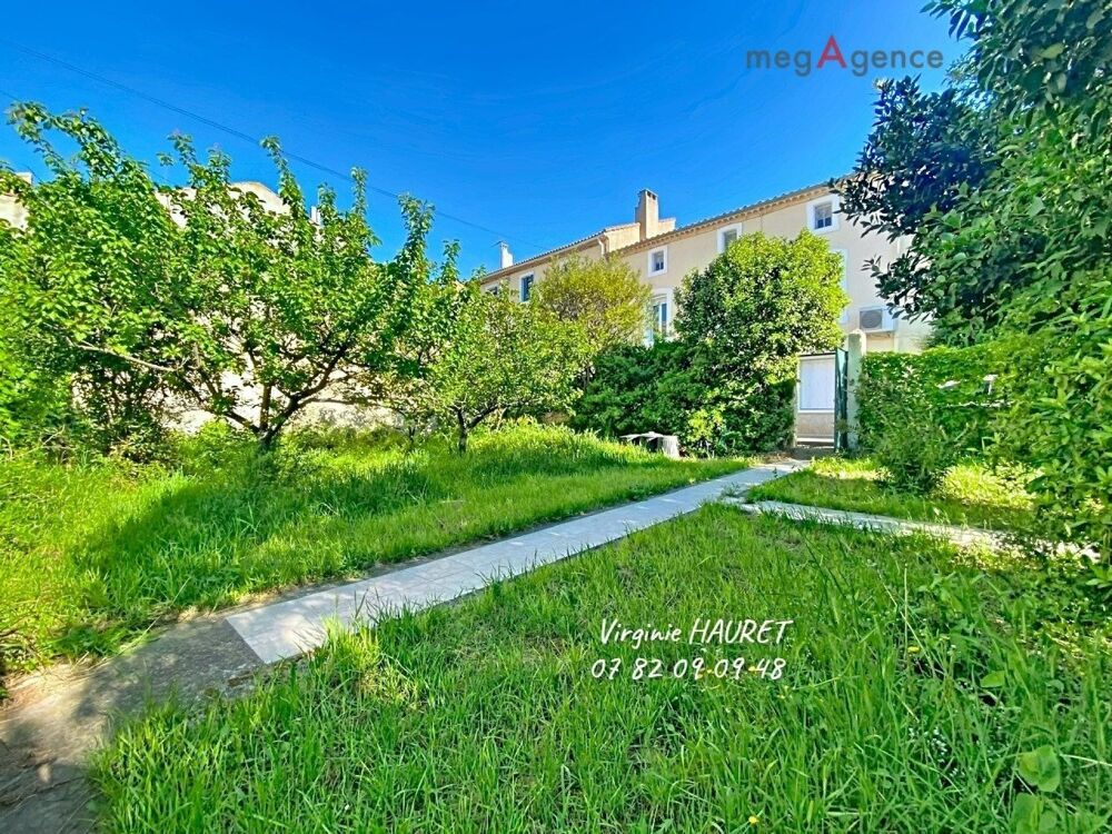 Vente Maison MAISON VIGNERONNE 160m² - 4 CHAMBRES- 2 SALLES D'EAU- 1 HANGAR 100m² et JARDIN indépendant 250m² Coursan