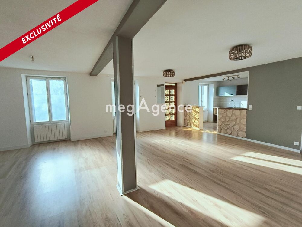 Maison 92 m² avec extérieur  Aucun travaux  Cognac au calme
