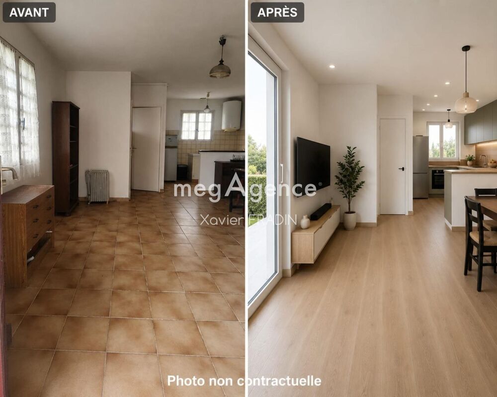 Appartement 33m² de plain-pied avec extérieur et stationnement