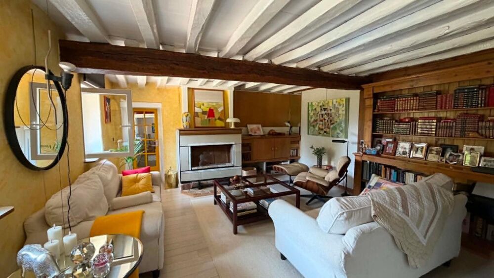 Maison ancienne 3 chambres, 2 salles d'eau, Jardin payasager 1359m² clos, 3 places de parking - Proche HOUDAN 78550
