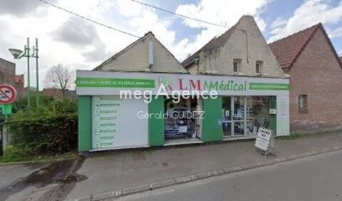 A LALLAING Magnifique local de 140m2 avec grande vitrine à LOUER 1320 59167 Lallaing