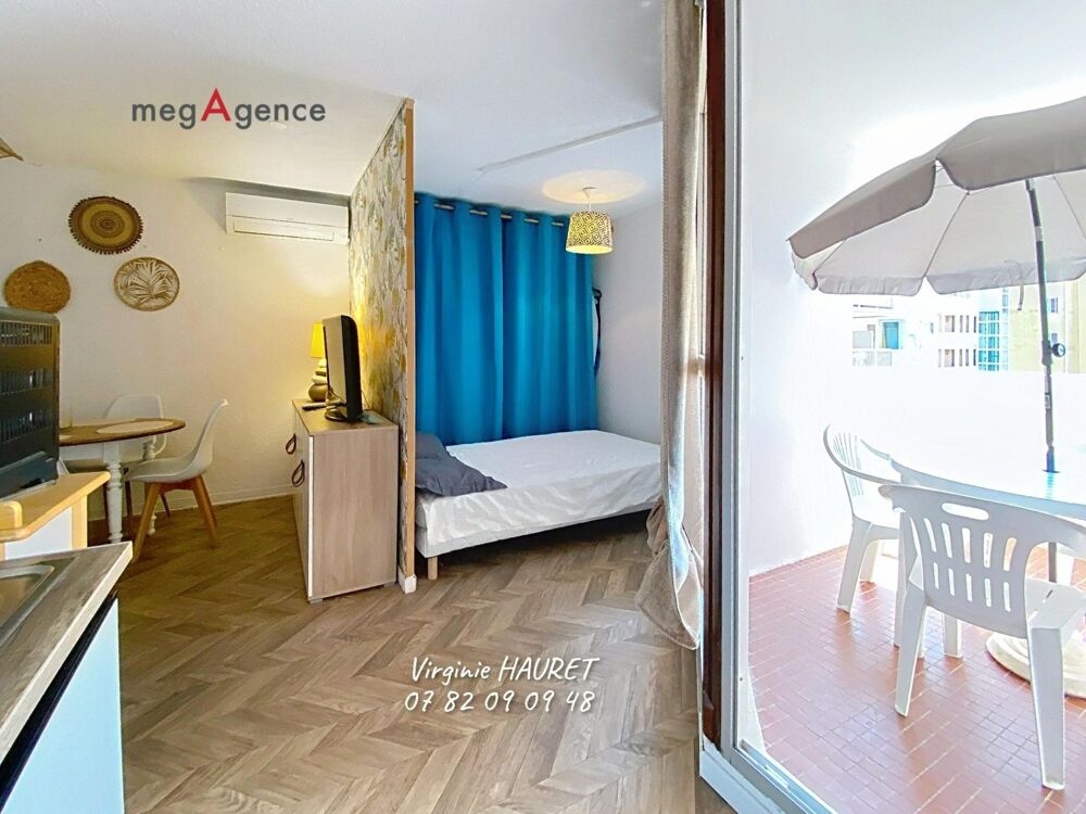 Vente Appartement STUDIO 27m² - 1 ALCÔVE - 1 TERRASSE de 11m² - 1 PLACE DE PARKING Gruissan