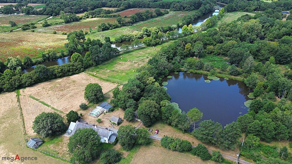 Ensemble immobilier de 3 maisons sur 3 hectares